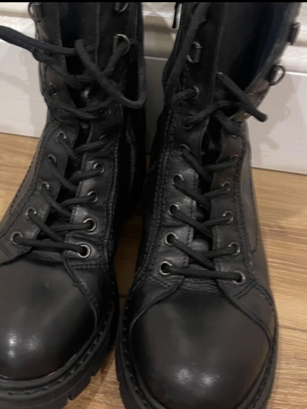 Nero Giardini Combat Ankle Boots